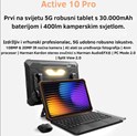BLACKVIEW Tab Active 10 Pro 5G 12/512 GB, 10.95" FHD+ (1920x1200) IPS, 50MP/108MP, WiFi, DokeOS P 4.0 + zaštita za staklo, bez adaptera, crni
