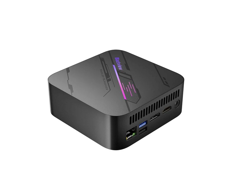 BLACKVIEW MP100 Mini PC, AMD Ryzen 7 5825U, 16GB DDR4, 1TB SSD, AMD Radeon Graphics, Wi-Fi 6, bluetooth 5.2, 1xDP, 1xHDMI, 2xUSB, 1xLAN, Win11Pro