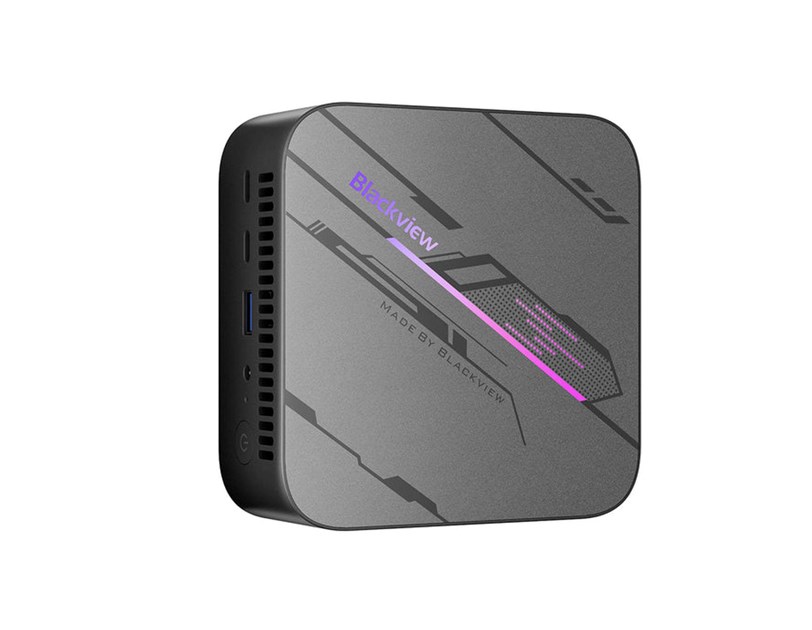 BLACKVIEW MP100 Mini PC, AMD Ryzen 7 5825U, 16GB DDR4, 1TB SSD, AMD Radeon Graphics, Wi-Fi 6, bluetooth 5.2, 1xDP, 1xHDMI, 2xUSB, 1xLAN, Win11Pro