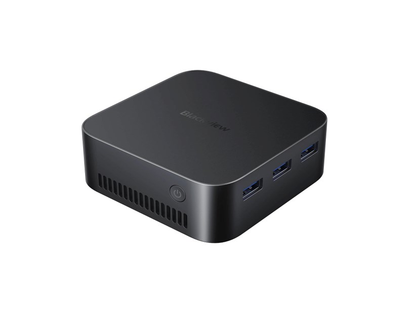 BLACKVIEW MP80 Mini PC, Intel Alder Lake N97, 16GB LPDDR5, 512GB SSD, Intel UHD, Wi-Fi 5, bluetooth 4.2, 3xHDMI, 3xUSB, 2xLAN, Win11Pro