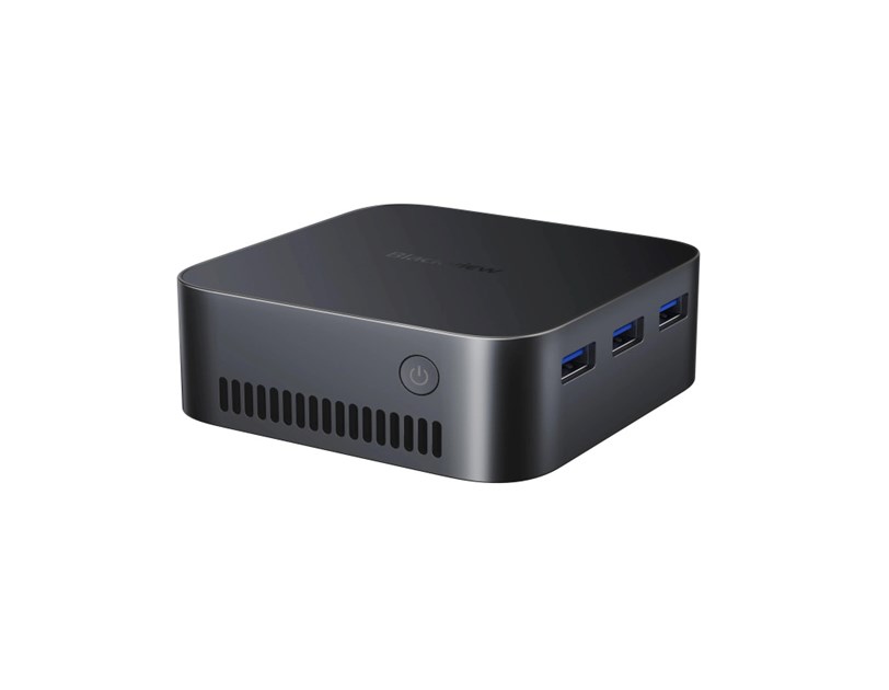 BLACKVIEW MP80 Mini PC, Intel Alder Lake N97, 16GB LPDDR5, 512GB SSD, Intel UHD, Wi-Fi 5, bluetooth 4.2, 3xHDMI, 3xUSB, 2xLAN, Win11Pro