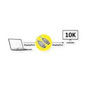 Roline VALUE DisplayPort kabel v2.1, 10K60Hz, UHBR10, DP-DP M/M, 3.0m, crni