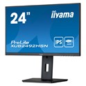IIYAMA 24" XUB2492HSN-B5 FHD (1920x1080) IPS, 75Hz, 16:9, 4ms, 250 cd/m2, 1000:1, HDMI/DP, 2×USB-A/USB-C, zvučnici, crni 