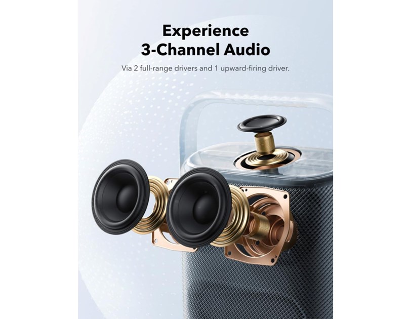 Anker Soundcore Motion X500 prijenosni BT5.0 zvučnik, 40W, IPX7, 12h reprodukcije, crni (A3131011)