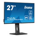 IIYAMA 27" ProLite XUB2792UHSU-B6 4K UHD (3840×2160) IPS, Pivot, 16:9, 4ms, 350cd/m2, 1300:1,  4ms, 350cd/m2, HDMI/DP, 3×USB-A, USB-C PD, zvučnici, crni