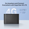 MERCUSYS MT110 150Mbps 4G LTE Mobile Wi-Fi, 150 Mbps (2.4 GHz) 4G Cat4 150/50 Mbps