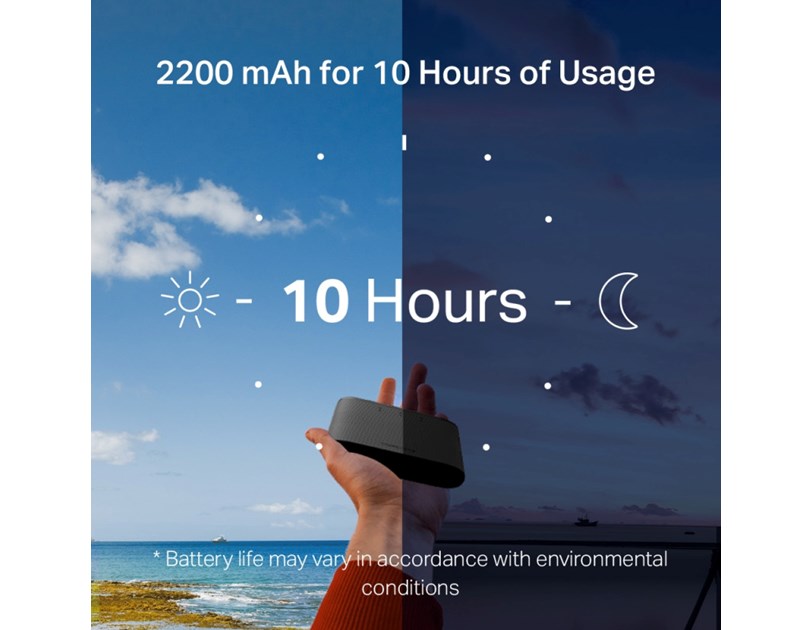 MERCUSYS MT110 150Mbps 4G LTE Mobile Wi-Fi, 150 Mbps (2.4 GHz) 4G Cat4 150/50 Mbps