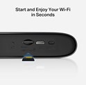 MERCUSYS MT110 150Mbps 4G LTE Mobile Wi-Fi, 150 Mbps (2.4 GHz) 4G Cat4 150/50 Mbps