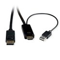 Roline HDMI (UHDTV) - DisplayPort kabel, M/M, 2.0m, crni