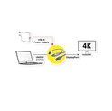 Roline HDMI (UHDTV) - DisplayPort kabel, M/M, 2.0m, crni