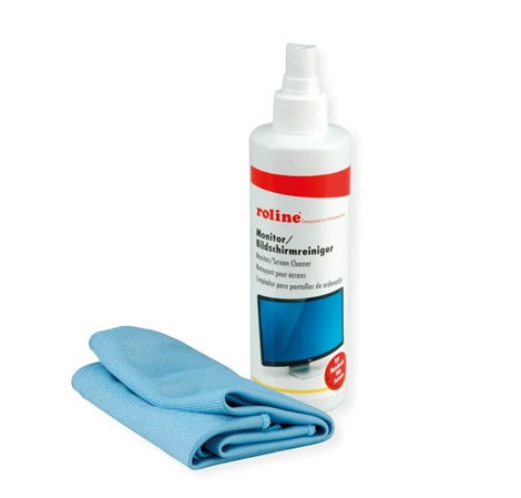 Roline sredstvo za čišćenje TFT monitora sa Microfiber krpicom (250ml)