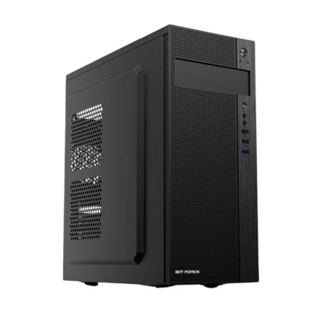 Bit Force STRIKE BS-3 Midi Tower ATX kućište bez napajanja, crno