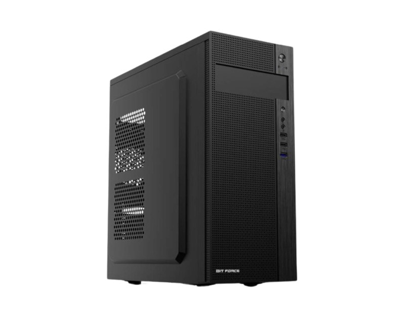 Bit Force STRIKE BS-3 Midi Tower ATX kućište bez napajanja, crno