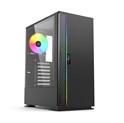 Bit Force ORION ARGB-2 Midi Tower ARGB Gaming PC ATX kućište bez napajanja, crno