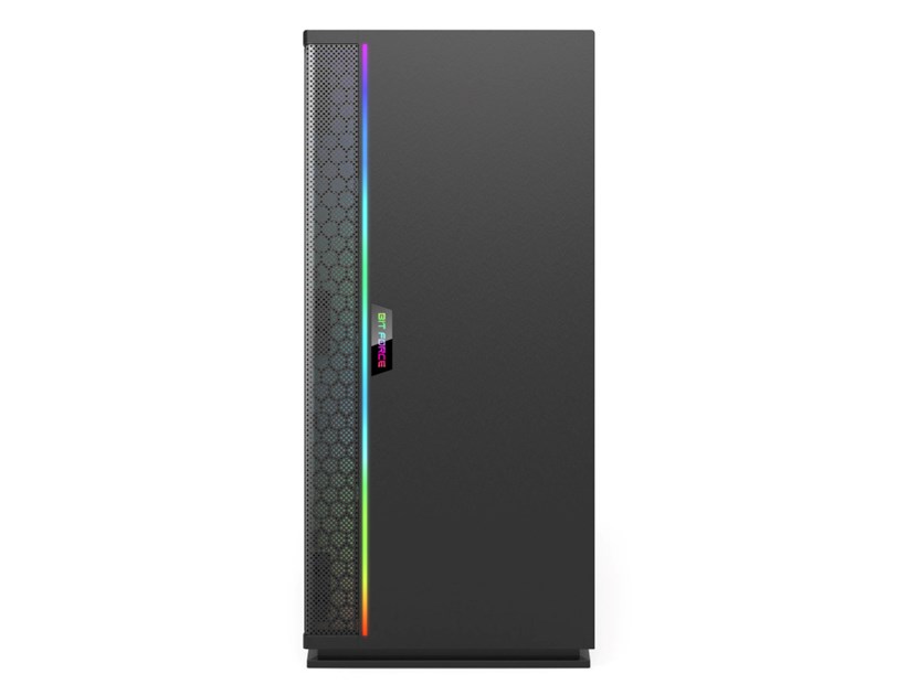 Bit Force ORION ARGB-2 Midi Tower ARGB Gaming PC ATX kućište bez napajanja, crno
