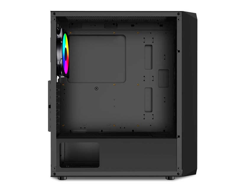 Bit Force PALADIN CF-4 Gaming Midi Tower ATX kućište bez napajanja, crno