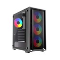 Bit Force VOLTRON ARGB-4 Gaming Midi Tower  ATX kućište bez napajanja, crno