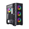 Bit Force GIANT ARGB-TM4 Gaming E-ATX, Full-Tower kućište bez napajanja, crno