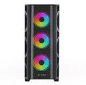 Bit Force GIANT ARGB-TM4 Gaming E-ATX, Full-Tower kućište bez napajanja, crno