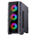 Bit Force GIANT ARGB-TG4 Gaming E-ATX, Full-Tower kućište bez napajanja, crno