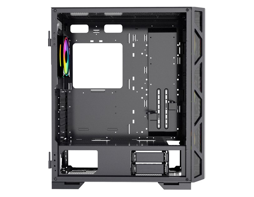 Bit Force GIANT ARGB-TG4 Gaming E-ATX, Full-Tower kućište bez napajanja, crno