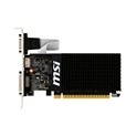 MSI GeForce GT710 2GB DDR3/64-bit, PCIe 2.0, D-Sub/Dual-link DVI-D/HDMI, Low Profile (GT710-2GD3H LP)