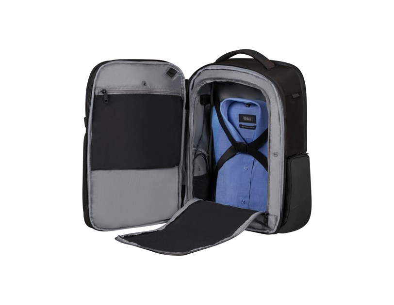 Samsonite Biz2Go ruksak za 17.3" prijenosnik, s pretincom za tablet 10.5", 30/35 L, crni