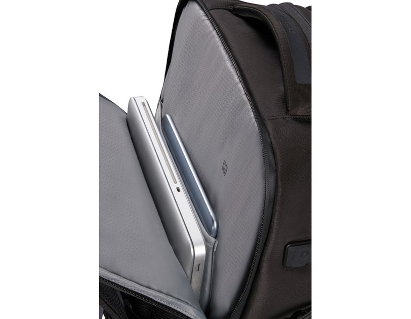 Samsonite Biz2Go ruksak za 17.3" prijenosnik, s pretincom za tablet 10.5", 30/35 L, crni
