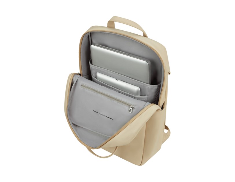 Samsonite 4PACK ruksak za 15.6" prijenosnik, s pretincom za tablet 10.5", 19 L, boja pijeska