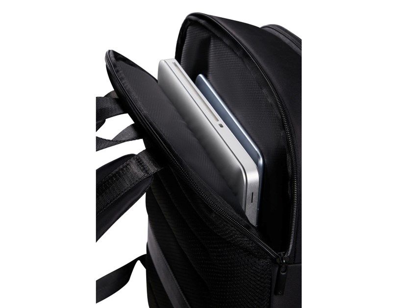 Samsonite Reylon ruksak za 15.6" prijenosnik, s pretincom za tablet 10.5", 19,5 L, crni