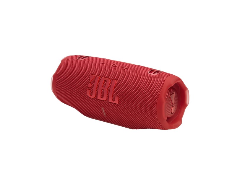 JBL Charge 6 prijenosni zvučnik BT5.4, vodootporan IP68 do 28h slušanja, AI Sound Boost, 45W, Auracast, crveni