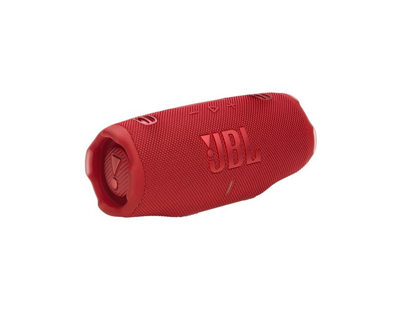 JBL Charge 6 prijenosni zvučnik BT5.4, vodootporan IP68 do 28h slušanja, AI Sound Boost, 45W, Auracast, crveni