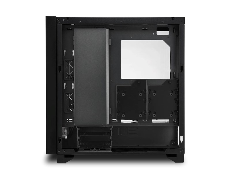 Sharkoon ELITE SHARK CA300H Tower E-ATX kućište bez napajanja, prozirne bočne stranice, prednji/stražnji RGB ventilatori 4×120mm, crno
