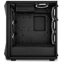 Sharkoon REV300 Midi Tower E-ATX kućište bez napajanja, prozirna bočna stranica, RGB ventilatori prednji 3×140/stražnji 3×120/gornji 1×120, crno