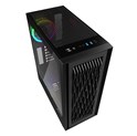 Sharkoon RGB WAVE Midi Tower ATX kućište bez napajanja, prednji/stražnji RGB ventilatori 4×120mm,Type-C (USB 3.2 Gen 2)x1,USB 3.0x2, crno