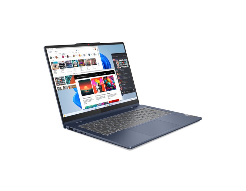 Lenovo IdeaPad 5 2-in-1 14" WUXGA (1920×1200) OLED Touch, Intel i7-150U, 16GB LPDDR5, 1TB SSD, Integrated Intel Graphics, WiFi 6E/BT, Win 11 Pro (83DT0012SC)