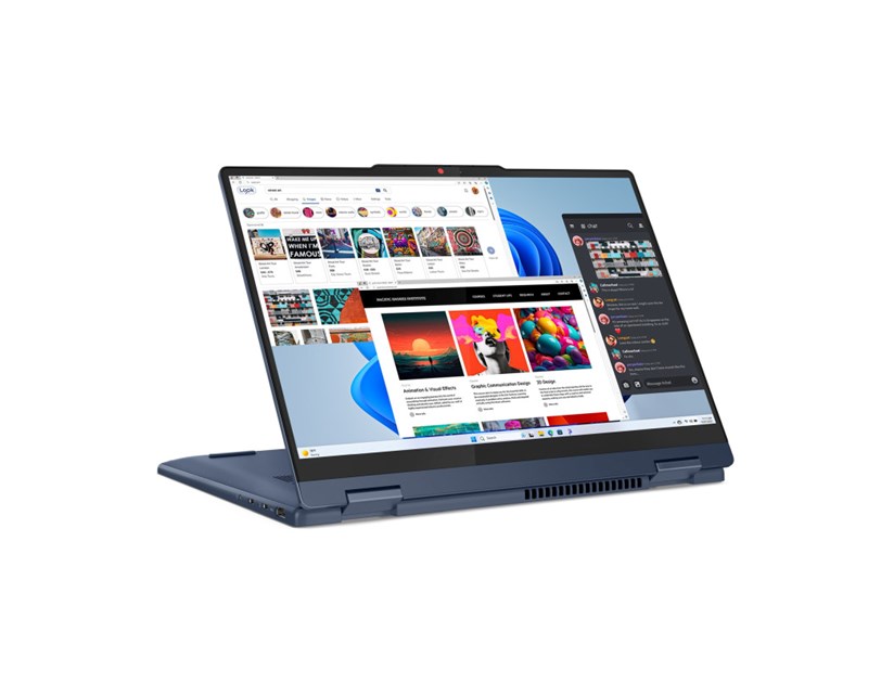 Lenovo IdeaPad 5 2-in-1 14" WUXGA (1920×1200) OLED Touch, Intel i7-150U, 16GB LPDDR5, 1TB SSD, Integrated Intel Graphics, WiFi 6E/BT, Win 11 Pro (83DT0012SC)