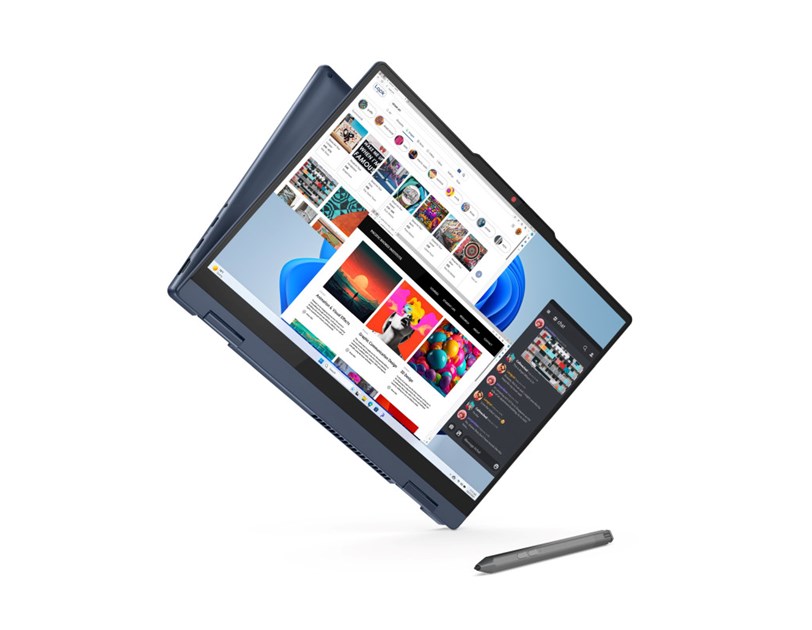 Lenovo IdeaPad 5 2-in-1 14" WUXGA (1920×1200) OLED Touch, Intel i7-150U, 16GB LPDDR5, 1TB SSD, Integrated Intel Graphics, WiFi 6E/BT, Win 11 Pro (83DT0012SC)