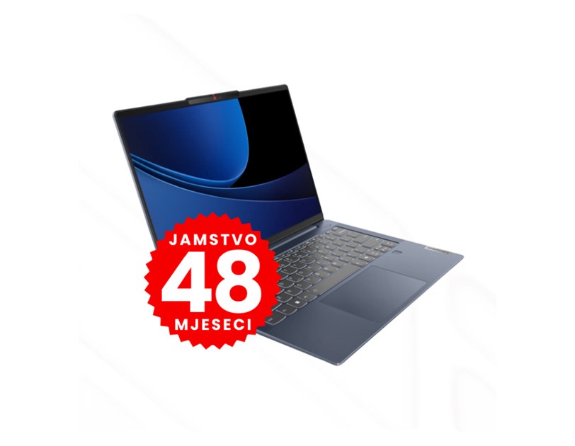 Lenovo Ideapad 5 14" WUXGA (1920×1200), Intel U5-125H, 16GB LPDDR5, 1TB SSD, Arc Graphics, WiFi/BT, Win 11 Pro + 4 godine (83DA002QSC-W11P)