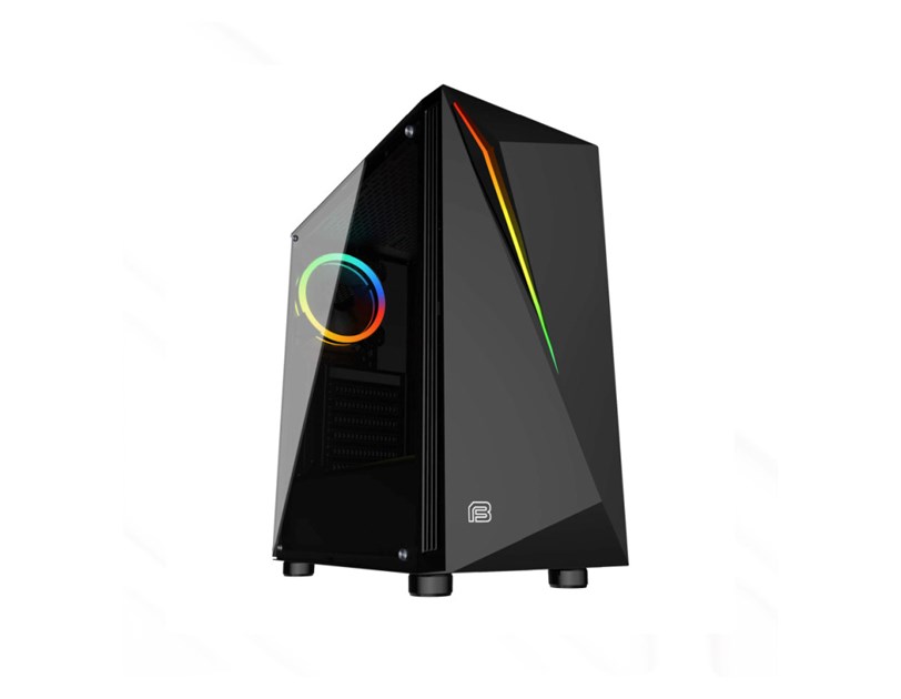 Cratos Media v1 PC - Intel i5-12400F, 16GB DDR4, 512GB NVMe SDD, RX 580 8GB, Windows 11 Professional + tipkovnica/miš