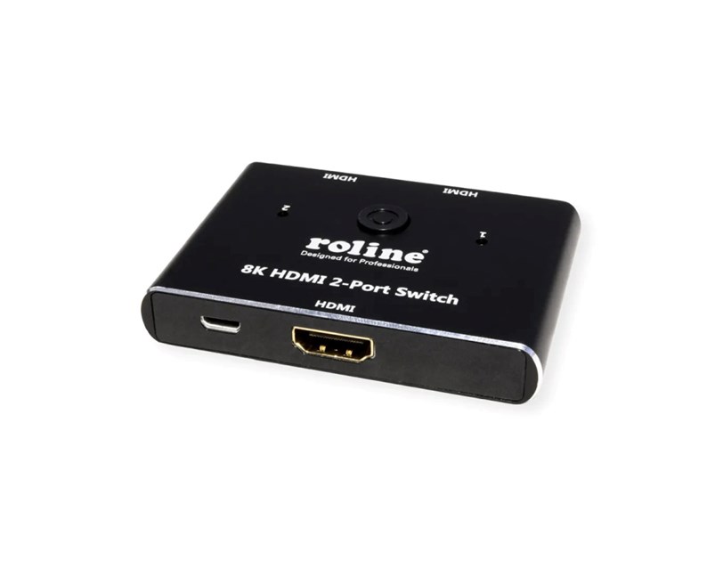 Roline HDMI dvosmjerni preklopnik 8K60 (2 ulaza/1 izlaz)