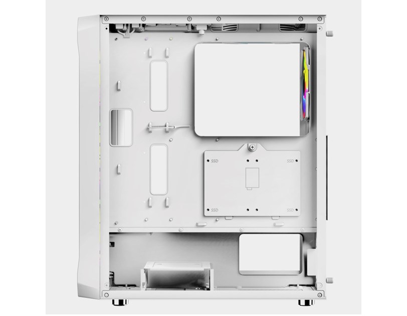 Cratos Snowflake v1 - Intel i5-14400F, 16GB DDR5, 1TB NVMe SSD, B580 12GB, Windows 11 Professional