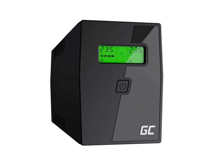 Green Cell UPS (UPS03) Micropower 1000VA/600W, Line Interactive AVR, LCD