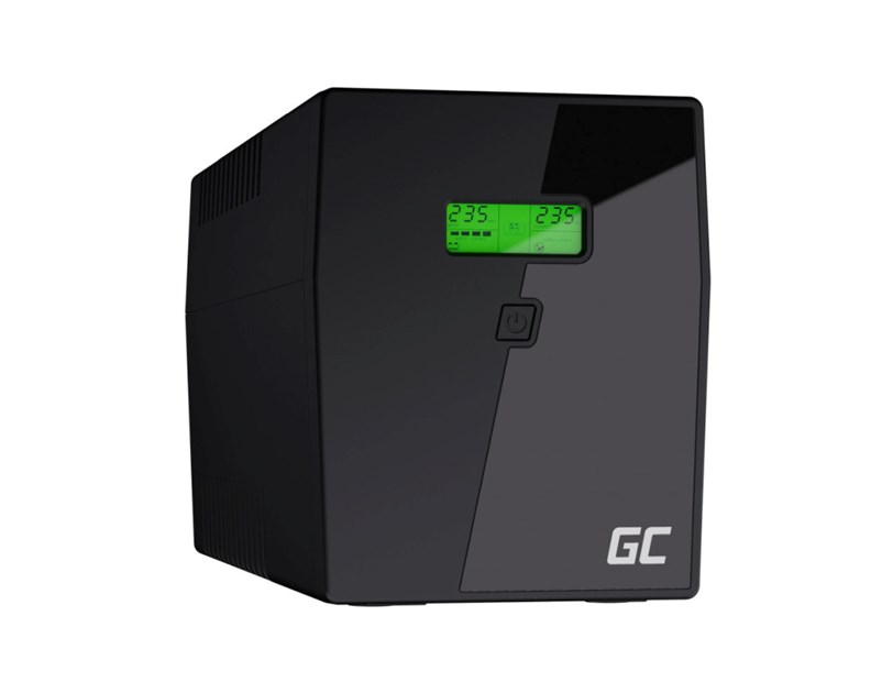 Green Cell UPS (UPS04) Micropower 1500VA/900W, Line Interactive AVR, LCD