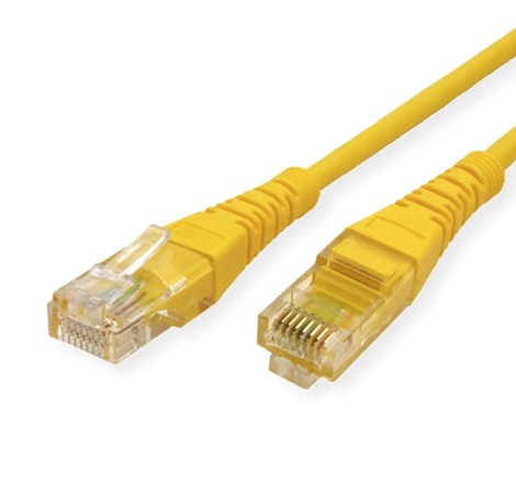Roline UTP mrežni kabel Cat.5e, 5.0m, žuti