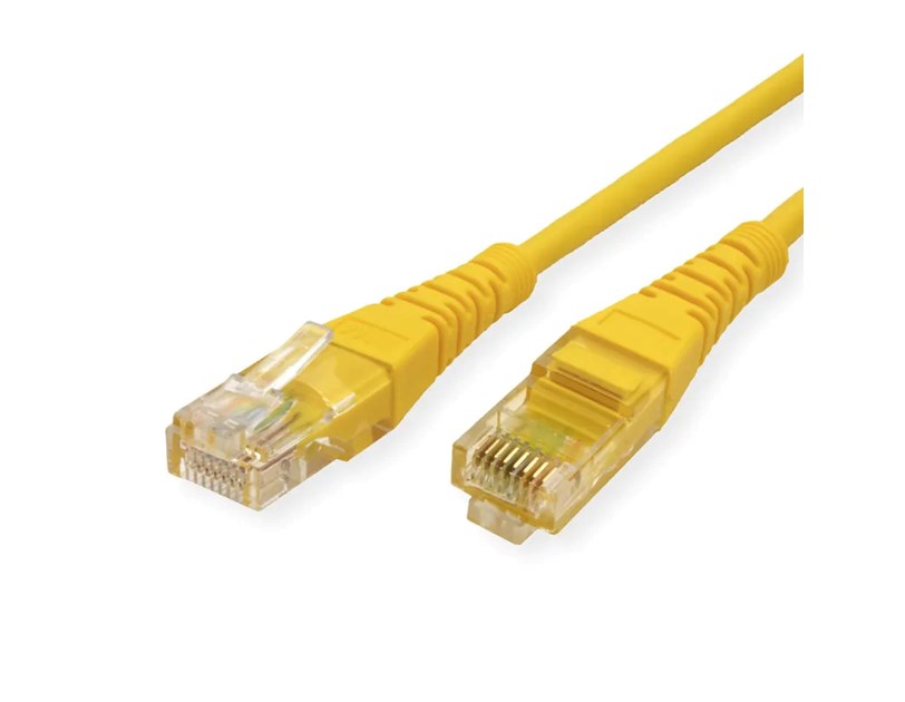 Roline UTP mrežni kabel Cat.5e, 5.0m, žuti
