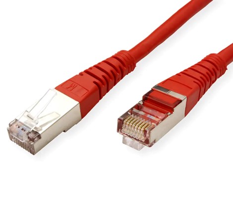 Roline S/FTP mrežni kabel Cat.5e, 5.0m, crveni