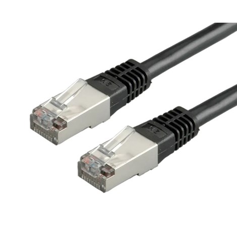 Roline S/FTP mrežni kabel Cat.5e, 5.0m, crni