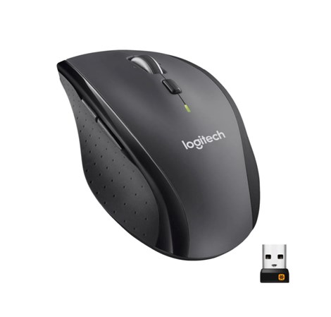 Logitech M705 bežični optički miš, USB, charcoal (910-006034)