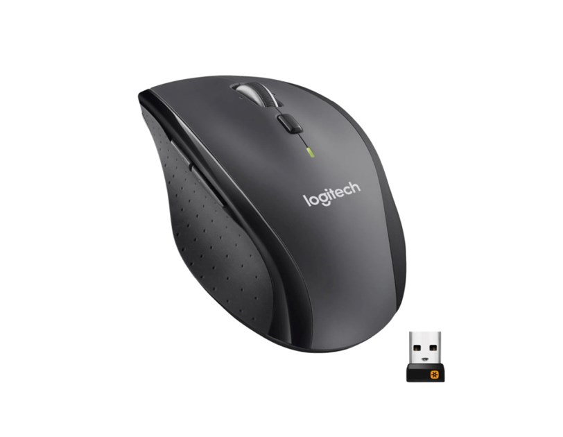 Logitech M705 bežični optički miš, USB, charcoal (910-006034)